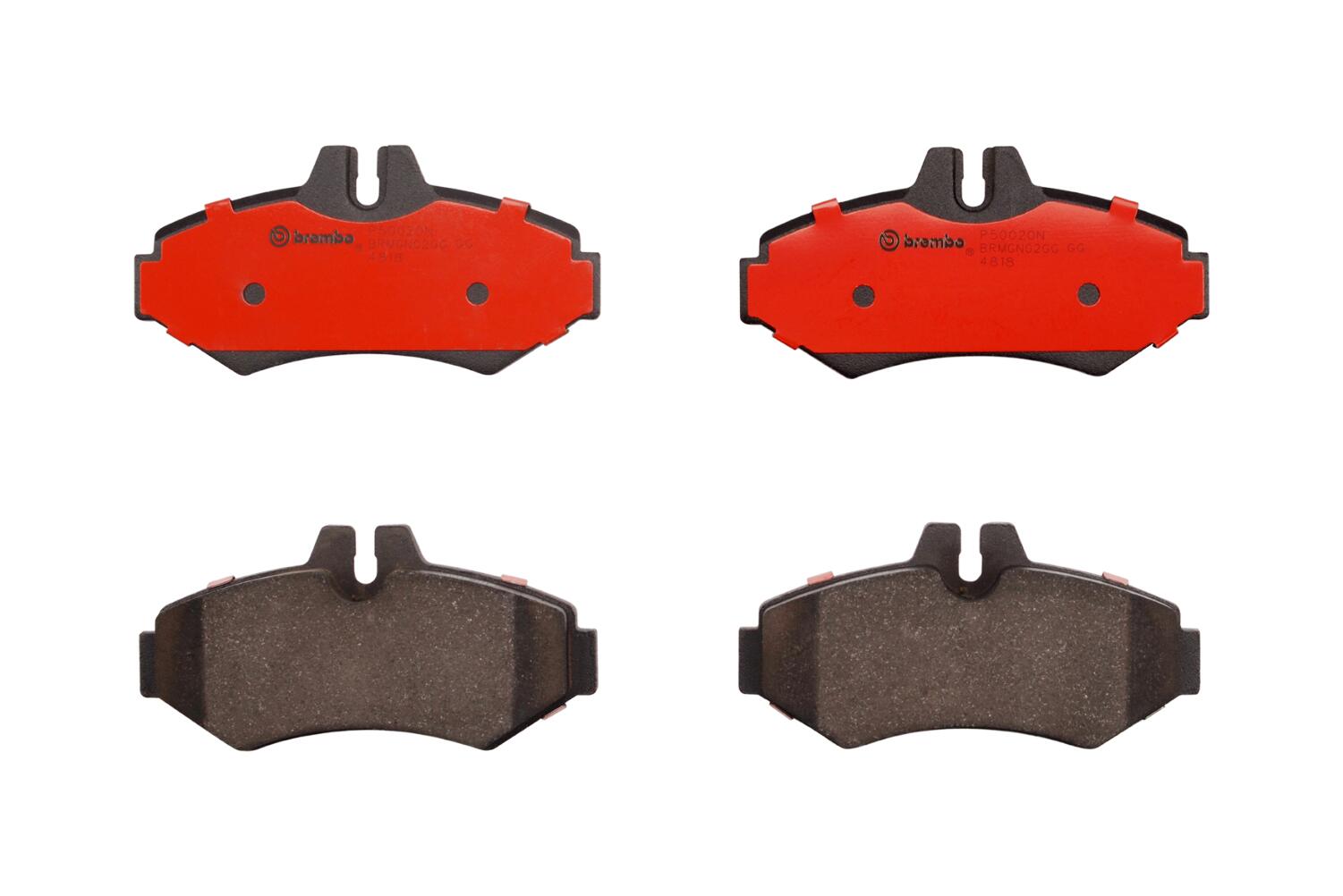 Mercedes Sprinter Disc Brake Pad Set - Rear (Ceramic) 0084206220 - Brembo P50020N